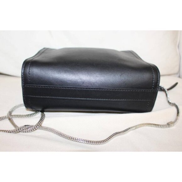New with Tags 3.1 Philip Lim "Soleil Mini Zip Crossbody", Black Leather Nickel - Picture 8 of 10
